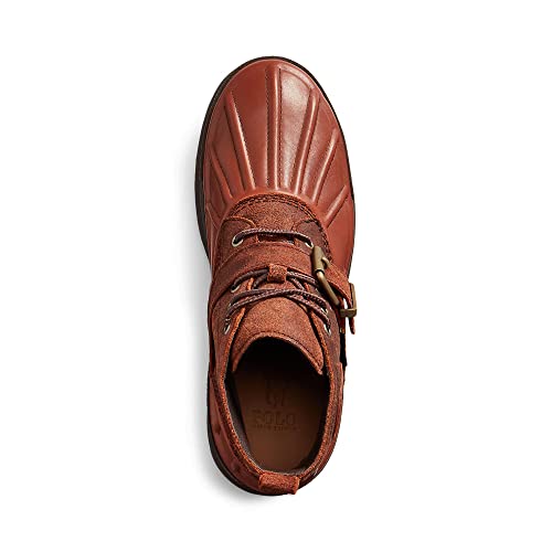 Image of POLO RALPH LAUREN Men's Suede Leather-Oslo Low mid Cut Boot Fashion