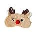 Produktbild Augenmaske mit Rentier Geweih Cute Plüsch Augenabdeckung für Frauen Mädchen Kinder Home Bett Reisen Flug Auto Camping Verwenden