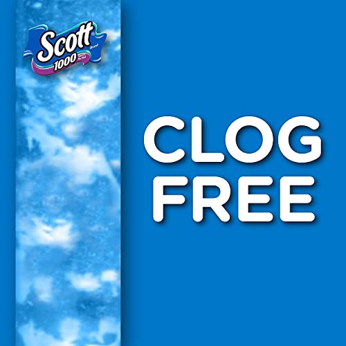 Image of Scott 1000 Sheets Per Roll Toilet Paper, Bath Tissue, 20-Rolls