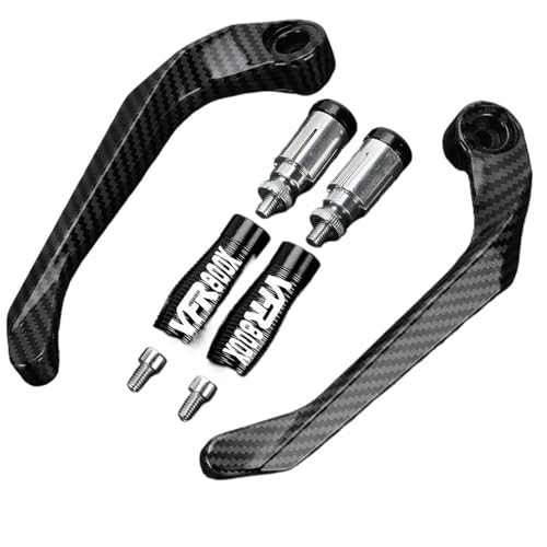 GNSDHJIK Schutz Für Motorradlenker, Brems- Und Kupplungshebel Für VFR800X Crossrunner 2013-2024(SCHWARZ)