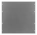 BUD Industries PA-1109-MG Aluminum Surface Shield Panel 19" L x 15.75" W x 0.13" H, Gray
