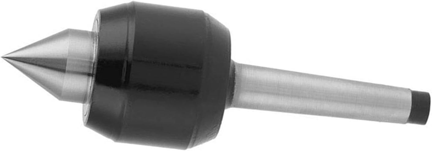 High Precision MT1 Live Center for Lathe 660 lbs Load Capacity, Medium Speed and Load Environment, Centerpiece Support Tool