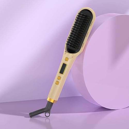 CZDYUF - Rizador de pelo multifunción, pelo negativo, peine lacio, rizador, secadora de calefacción eléctrica, cepillo de aire caliente,