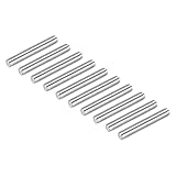 DMiotech 10 Pack M10 x 70mm Fully Threaded Rod 304 Stainless Steel Right Hand Threads Rod Bar Studs