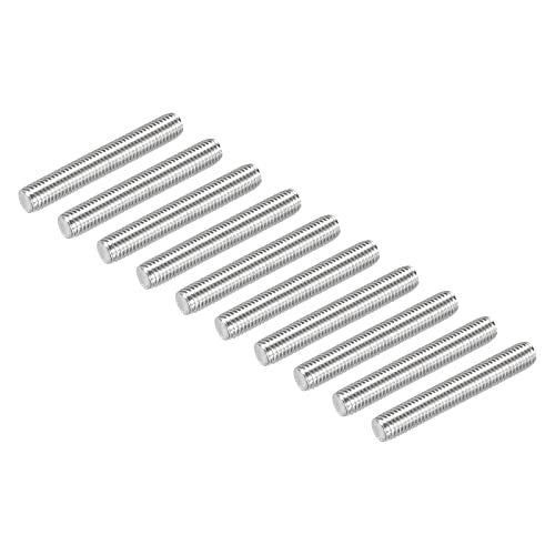 Dmiotech 10 Pack M10 X 70Mm Fully Threaded Rod 304 Stainless Steel Right Hand Threads Rod Bar Studs Clamps And U-Bolts #TOP16