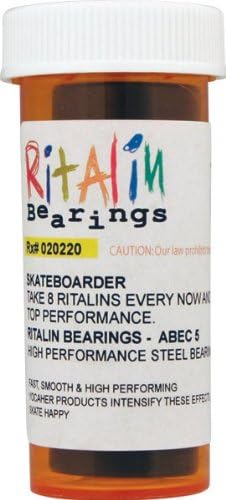 Ritalin ABEC-5 Blue Bearings