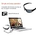 KAMRE Bluetooth Sunglasses Camera, 1080P Video Recorder Glasses Camera with UV Protection Polarized Lens, Great Gift for Daily Life