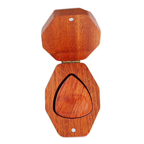 Support de Médiator de Guitare, étui de Médiator en Bois sans Bavure pour la Performance - Les Beatles, Paul McCartney, John Lennon, RIngo Starr, George Harrison Support de Médiator de Guitare, étui de Médiator en Bois sans Bavure pour la Performance