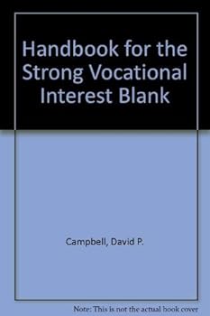 Hardcover Handbook for the Strong Vocational Interest Blank Book