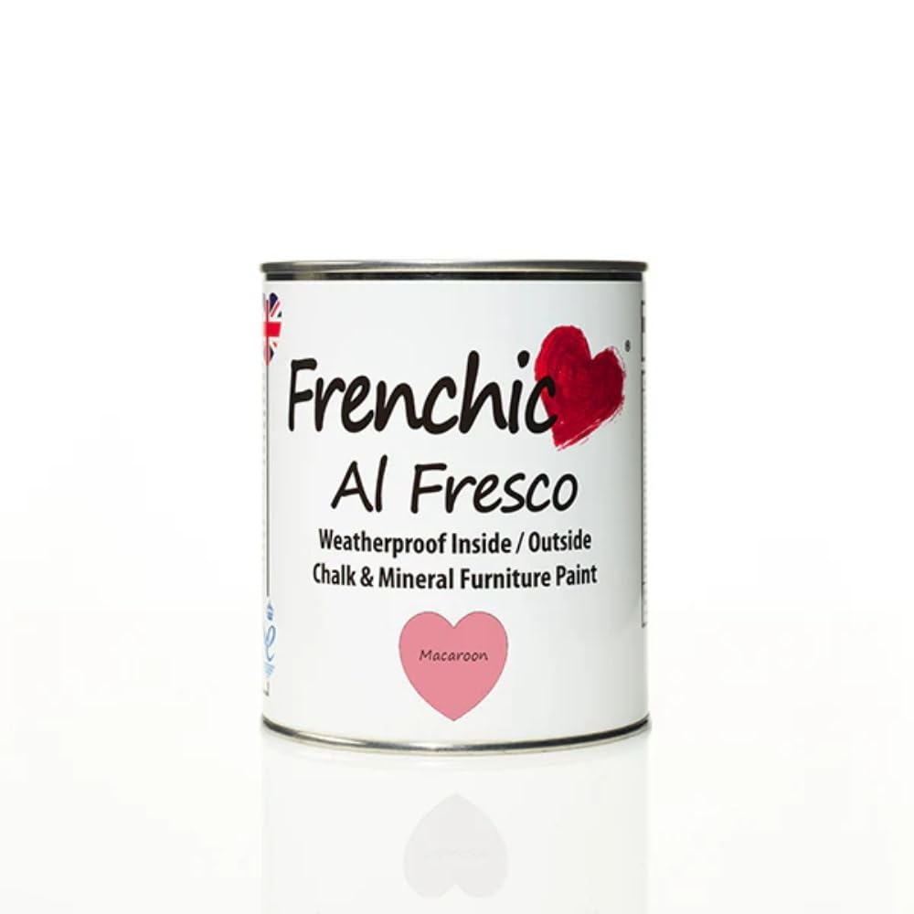 Frenchic Pink Macaroon Al Fresco Weatherproof Inside & Outside Chalk Paint - 750Ml
