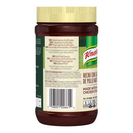 Knorr Selects Chicken Boullion No MSG 14.1 Ounces