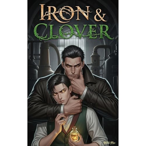 Iron and Clover Audiolibro Por Malachi Mesa arte de portada