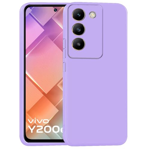 Image of Basic Case for Vivo Y200e 5G (Silicone Purple)