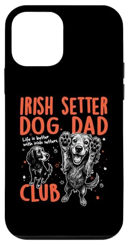Irish Setter Dog Dad Club �����Y ���̓� �X�}�z�P�[�X iPhone 12 mini �p