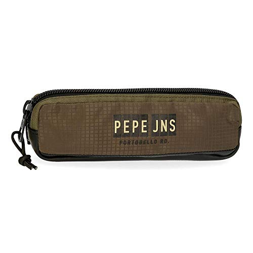 Pepe Jeans Caden Federmäppchen Grün 22x7x3 cms Polyester