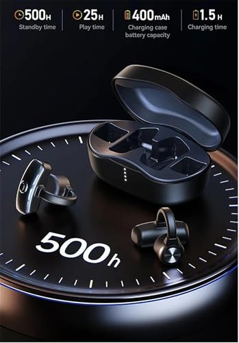 Auriculares inalámbricos Bluetooth con conducción ósea abiertos miniatura 5