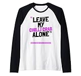 Lustiges singapurisches Essen 'Leave My Chilli Crab Alone' Raglan