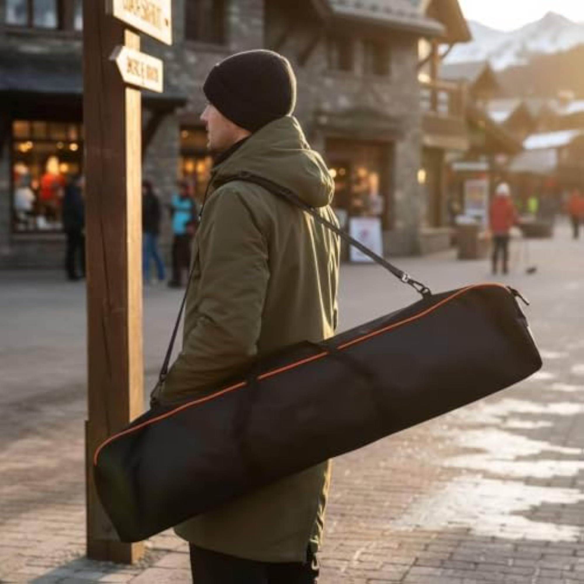 Padded Snowboard Bag Heavy Duty Water-Resistant