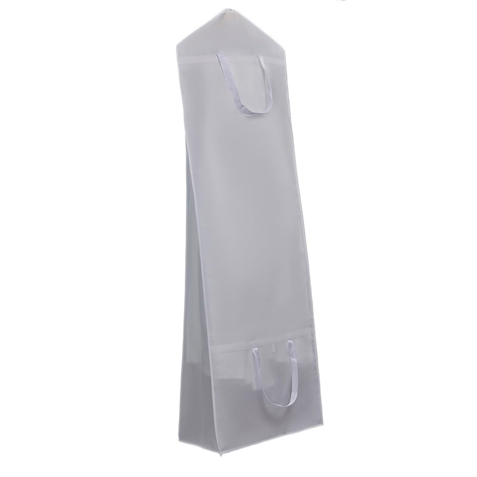 Borsa for abiti da sposa di grandi dimensioni, borsa for indumenti, copertura protettiva, custodia for viaggio, for antipolvere for abito lungo per abiti da sposa(White)