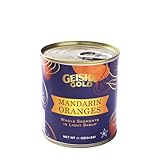 GEISHA GOLD Mandarin Oranges Whole Segments in Light Syrup 11 OZ. (Pack of 24), Mandarin Orange | Kosher Certified － No Saturate & Trans Fat － Gluten Free – Only LL size