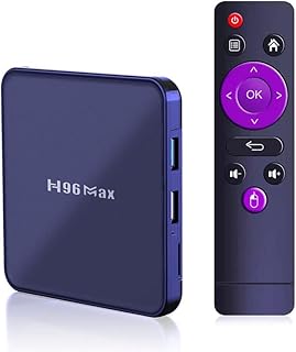 Android 12.0 TV Box,H96 Max V12 4GB RAM 32GB ROM H618 Quad-Core 64bit CPU Support WiFi6 Dual 2.4G/5.8G WiFi Ethernet BT4.2 4K 6K HDR10 Ultra HD Smart Home Player H96 Set Top Box