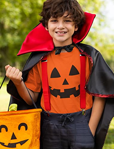Tstars Jack O' Lantern Spooky Pumpkin Face Shirt - Boys, Girls & Toddler Halloween T-Shirt for Kids3