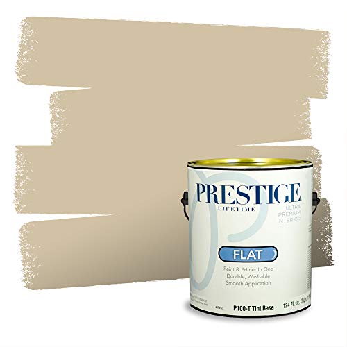 PRESTIGE Paints Interior Paint and Primer In One, 1-Gallon, Flat,