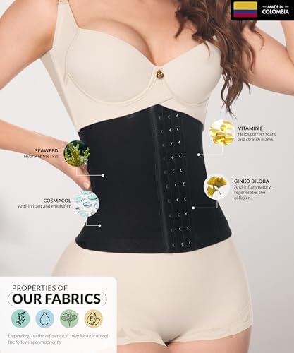 Image of Forma Tu Cuerpo Waist Trainer for Women, Fajas Colombianas, Hourglass Shape Faja Body Shaper, Waist Cincher for Women