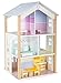 Produktbild Small Foot 11192 Drehbares Puppenhaus Palast aus Holz, mit 3 Etagen, inkl. Möbel Spielzeug, Mehrfarbig, 37 x 40 x 67 cm