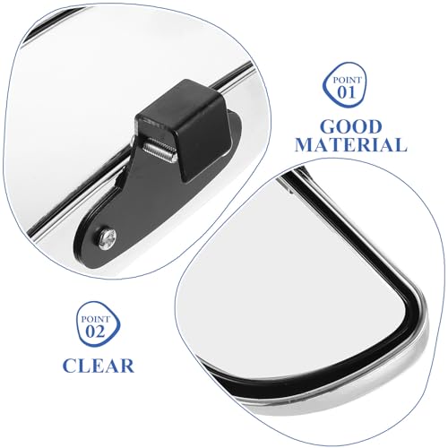 Espejo retrovisor ajustable para coche ideal para viajes en carretera y ciudad diario 7