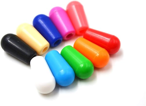 にレスポール用エレキギタースイッチノブ レバースイッチノブ ミリ (10色)