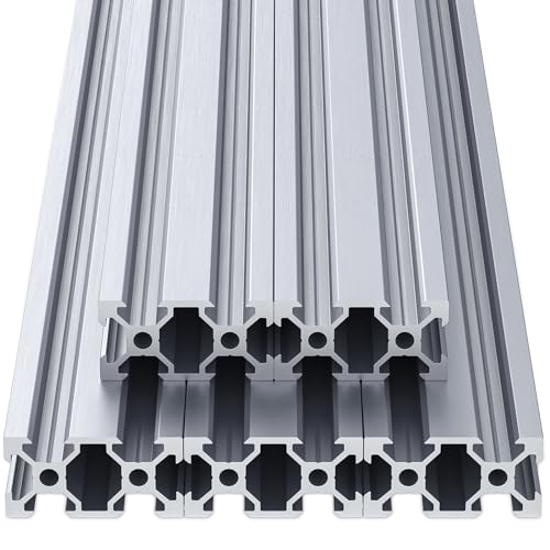 5PCS V Slot 20x40 Aluminum Extrusion European 78.74 Inch Standard Silver Anodized...