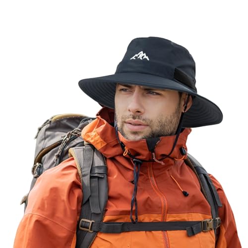 Facilmente schiacciabile e ripiegabile: un'opzione più comoda di un ombrello, questo cappello può essere piegato abbastanza piccolo da adattarsi alla borsa o alla tasca per quelle docce inaspettate. Eccellente per una vasta gamma di attività all'aperto tra cui golf, passeggiate, safari, kayak, escursioni, viaggi, giardinaggio, canottaggio, vela, pesca, campeggio o lavoro in giardino.