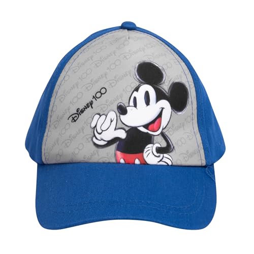 United Labels Disney Mickey Mouse Cap für Kinder, Blau Grau,...