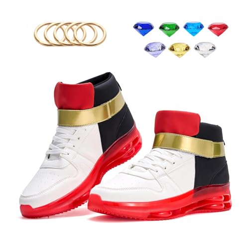 White Black Sneakers for Men Women Walking Fashion Shoes