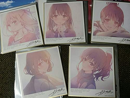 冴えない彼女の育てかた ミニ色紙 セット 入場者 来場者特典 恵 英梨々 詩羽 Amazon.co.jp: 冴えない彼女の育てかた Fine 入場者特典 来場者