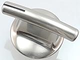 Genuine OEM 7737P245-60 7737P24560 Jenn-Air Amana Brushed Finish Range Knob