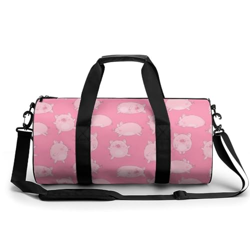 Sac de voyage 45x23x23cm cochons mignons pour éviter les bagages trop lourds