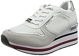 Absatzform: Keilabsatz Tom Tailor Damen 1195402 Sneaker, White-Silver, 40 EU