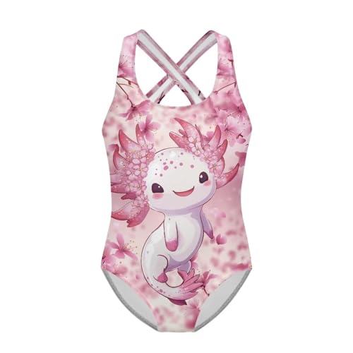 Maillot de bain filles col rond pour bouger librement sans bretelles qui glissent