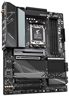 Gigabyte X670 AORUS Elite AX (AM5/ LGA 1718/ AMD/ X670/ ATX/ 5 Year Warranty/ DDR5/ Quad M.2/ PCIe 5.0/ USB 3.2 Gen2X2 Type-C/AMD WiFi 6E/ 2.5GbE LAN/Q-Flash Plus/M.2 EZ-Latch/Gaming Motherboard)
