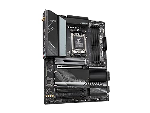 GIGABYTE X670 AORUS Elite AX AMD AM5 ATX Motherboard, Support Ryzen 9000/8000/7000 Series, DDR5, 8+8 Power Phase, 4X M.2, PCIe 5.0, USB-C 3.2 Gen2x2, WIFI6E, 2.5GbE, EZ-Latch, Q-Flash, Smart Fan 6 by GIGABYTE - Image 3