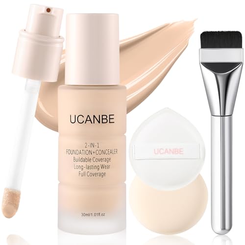 UCANBE 2-in-1 Liquid Foundation & Concealer
