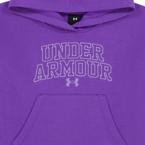 Image of Under Armour Girl's 2-piece Fleece Sweatshirt and Sweatpants Set, Soft & Comfortable