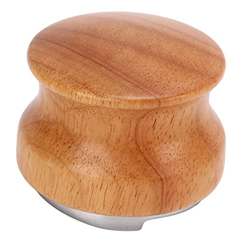 Coffee Pr Distributor Wooden Handle Lightweight Simple Robust Coffee Leveler 51mM 2in For Home Use, Multifunctional Accessory (58mm)