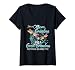 Womens I'm A Mom Grandma And A Great Grandma Nothing Scares Me V-Neck T-Shirt