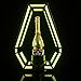 Champagne Bottle Presenter, Glowing Wine Bottle Display, LED Lighted Liquor Bottle Display Shelf for Commercial Home Bar Party Nightclub