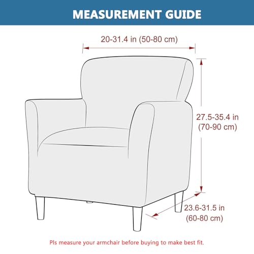 Funda de terciopelo OBASDFD oro para sillón con brazos de comedor 4