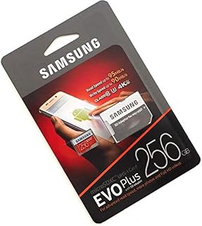 Cartão Micro Sdxc Samsung Evo Plus 256gb 100mb/s U3 Grava em 4K + Adaptador e Leitor de cartão