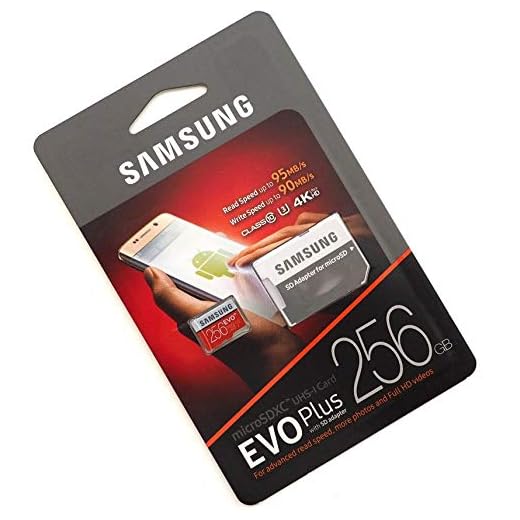 Cartão Micro Sdxc Samsung Evo Plus 256gb 100mb/s U3 Grava em 4K + Adaptador e Leitor de cartão